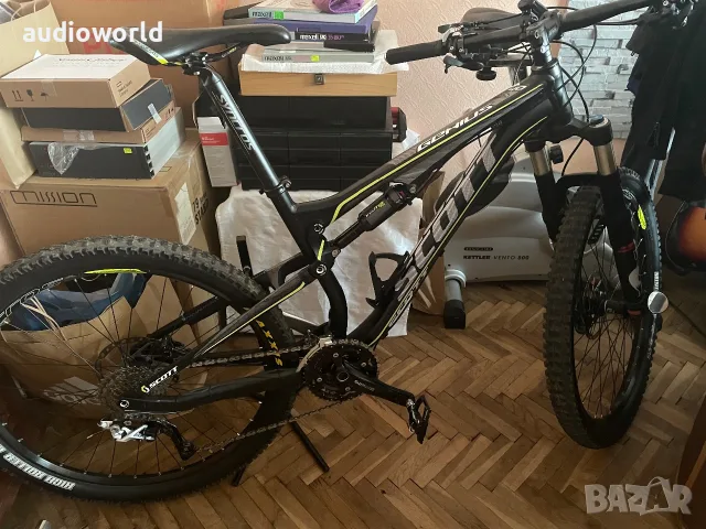 Scott genius 740, 27.5,FOX 150mm, L размер, свръх запазена мекица, снимка 7 - Велосипеди - 55550565