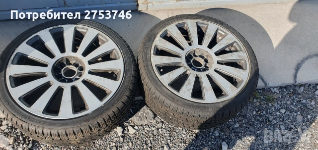 2броя 18цолови джанти с гуми за VW,AUDI, снимка 4 - Гуми и джанти - 54400693