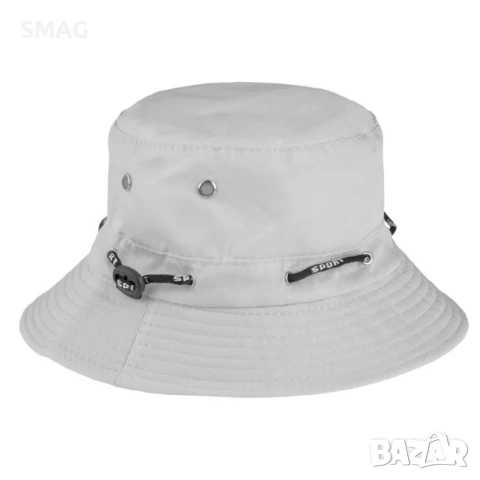 Мъжка bucket шапка сива Sport_1235518, снимка 2 - Шапки - 54923442