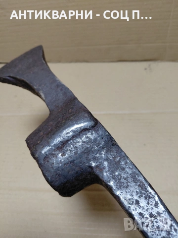 Соц Стара Ръчно Кована Голяма Киркобрадва 2.300кг. НОМЕР 886., снимка 12 - Антикварни и старинни предмети - 54101980