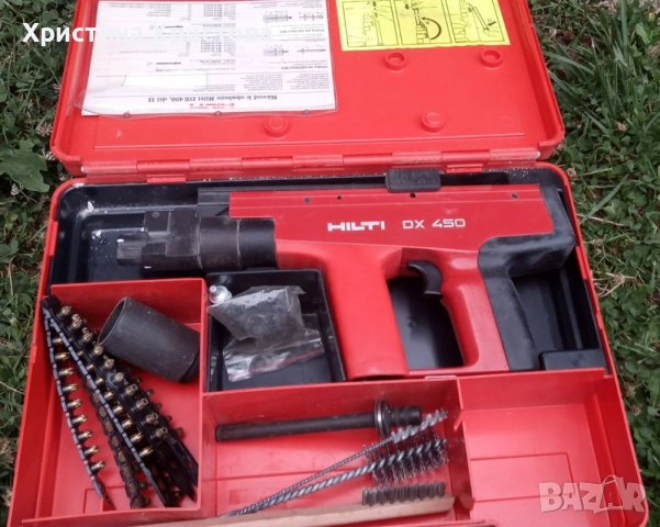 Hilti DX-450 пистолет за директен монтаж