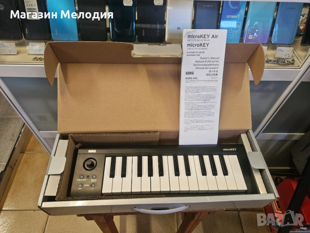Синтезатор Korg microKEY-25 – Компактна USB MIDI клавиатура. НОВ.