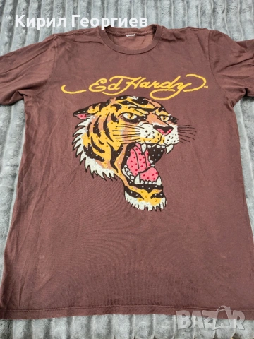 Страхотни и оригинални тениски на Ed Hardy, снимка 6 - Тениски - 54571598
