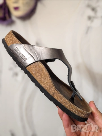 Birkenstock  чехли Gizeh Bs 1005301 номер 40, снимка 7 - Мъжки чехли - 55093784