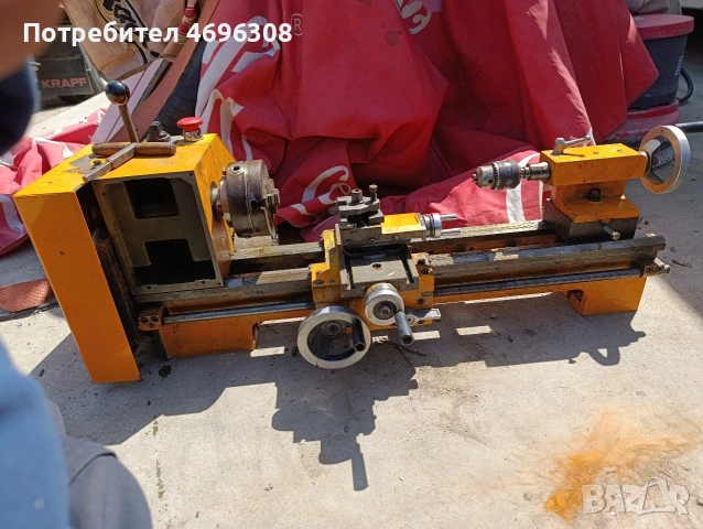 часовникарски струг emco compact 8, снимка 14 - Стругове - 54226991