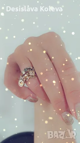 Златен дамски пръстен Tiffany and Co., снимка 2 - Пръстени - 55399988