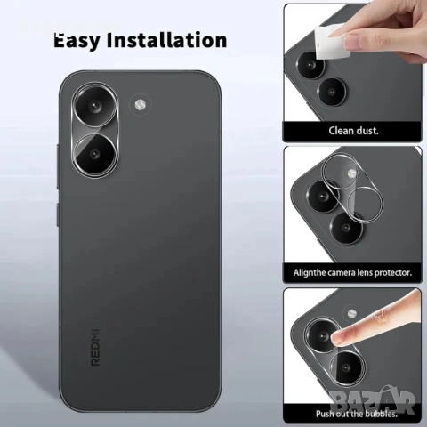 Xiaomi Poco X8 Pro / Max / M8 Pro 5G / 3D 9H Стъклен протектор за камера, снимка 9 - Фолия, протектори - 54283700