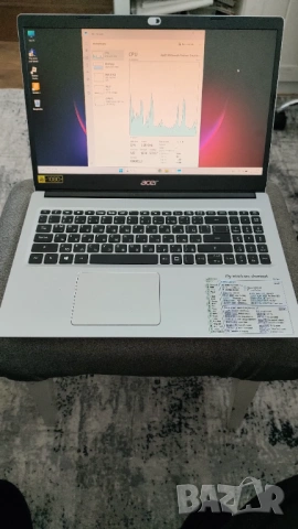 Лаптоп Acer Aspire 3 A315-23 / SSD 512GB / 8GB RAM / Windows 11 Pro / 15.6", снимка 2 - Лаптопи за дома - 54492313