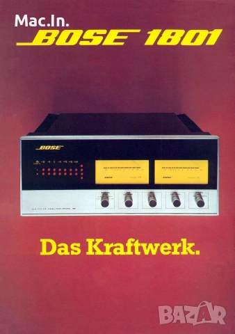 Power Amp.BOSE 1801