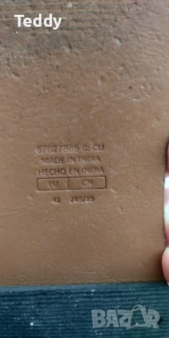 Кожени сандали Mango, номер 40-41, снимка 7 - Сандали - 55118504