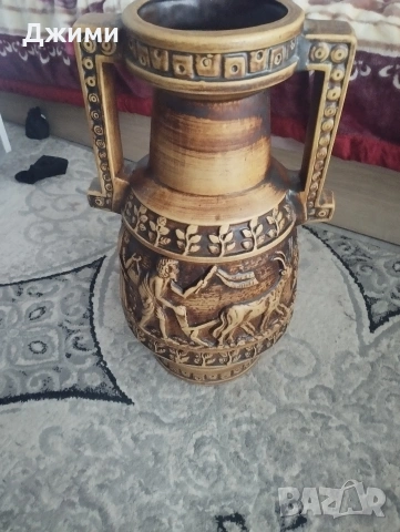 голяма немска ваза, снимка 5 - Антикварни и старинни предмети - 54550319
