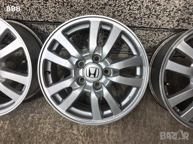 16ки 5х114.3 6.5J Et50 64.1mm Honda , снимка 3 - Гуми и джанти - 54189348