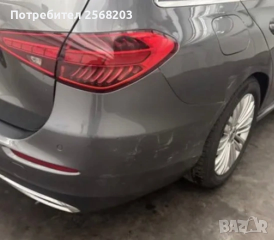 Mercedes c class w206 Мерцедес ц класа задна броня/ ляв праг / предна решетка