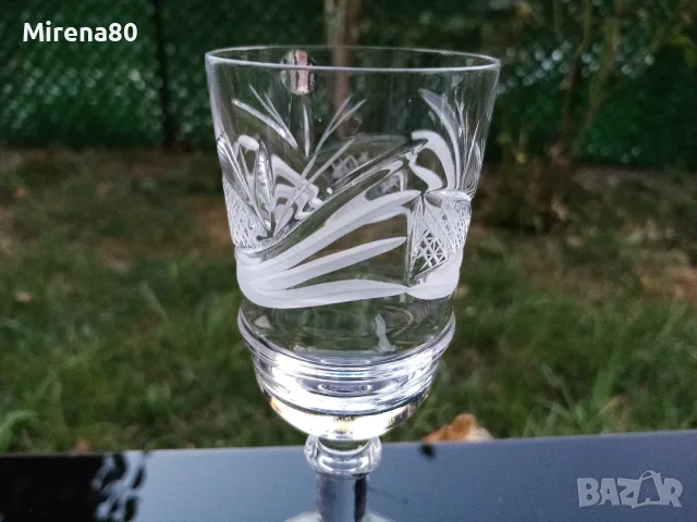 Български кристален сервиз за ракия - нов !, снимка 4 - Сервизи - 55546931
