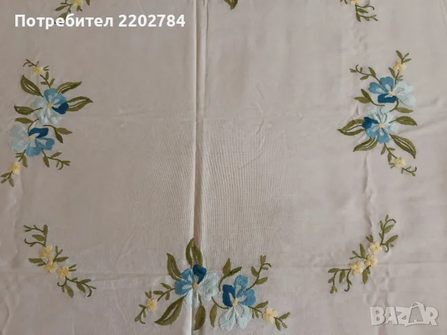 Битови, бродирани карета за маса , снимка 11 - Покривки за маси - 55660926