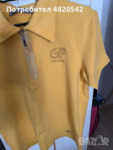 Блуза с къс ръкав на GF FERRE, снимка 4 - Детски Блузи и туники - 54824974