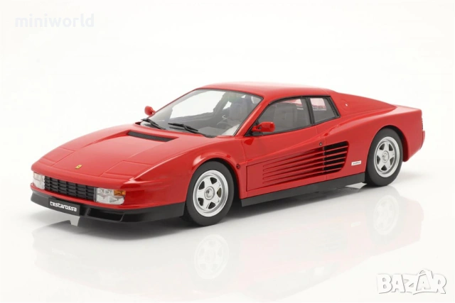 FERRARI TESTAROSSA 1986 - мащаб 1:18 на NN-Scale моделът е нов в кутия