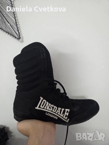 Боксови обувки LONSDALE Черни 38 номер