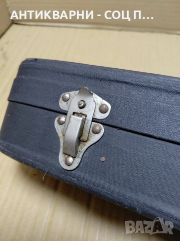 Соц Стар Калъф Куфар За Стар Музикален Инструмент Цигулка. 1323., снимка 5 - Антикварни и старинни предмети - 54209130