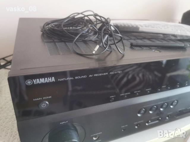 Yamaha RX V 781, 4k, Dolby Atmos, WI FI, Bluetooth, MusicCast, снимка 2 - Ресийвъри, усилватели, смесителни пултове - 54312591