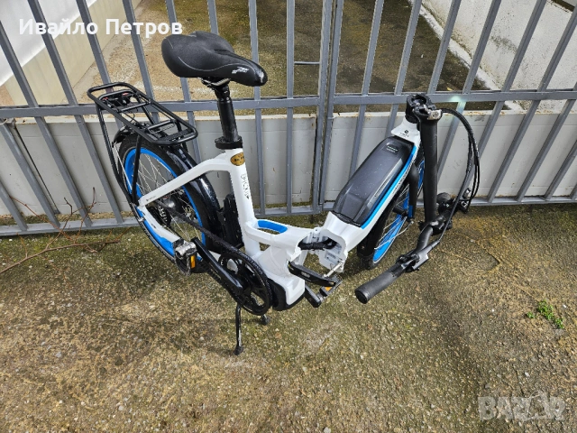 Електрически сгъваем велосипед 20 цола BERGAMONT-шест месеца гаранция, снимка 10 - Велосипеди - 54074581