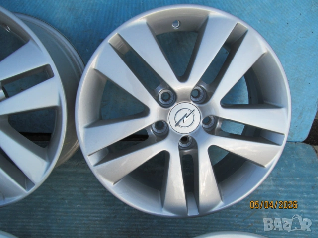 Алуминиеви джанти - 5 x 110 мм ,16 цола за ОПЕЛ ,SAAB, снимка 3 - Гуми и джанти - 54168482