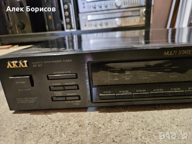 Тунер Akai AT-57, снимка 3 - Аудиосистеми - 54877300