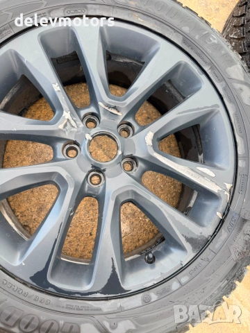 5x127, 8J ET 56.4, 20 цола алуминиеви джанти 71.5 центр. отвор от Jeep Grand Cherokee WK2 3.6i, снимка 8 - Гуми и джанти - 55279316