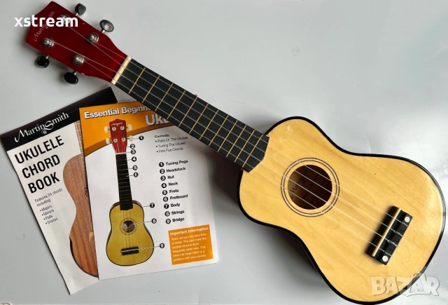 Оригинално Укулеле Martin Smith UK-212 Soprano Ukulele , снимка 9 - Струнни инструменти - 52752642