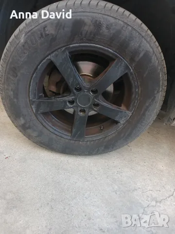 4 х Гуми със джанти 215/70 R 16  100H Toyota Rav 4, снимка 2 - Гуми и джанти - 55619016