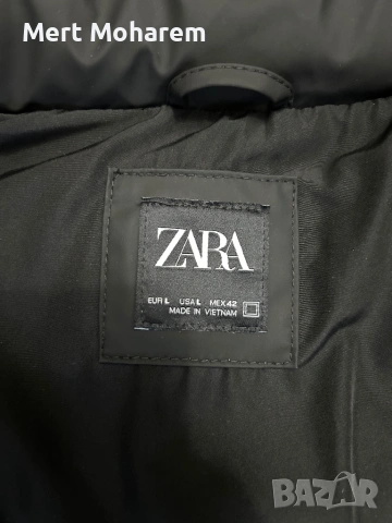 Мъжки пухен елек Zara, снимка 4 - Якета - 54321807