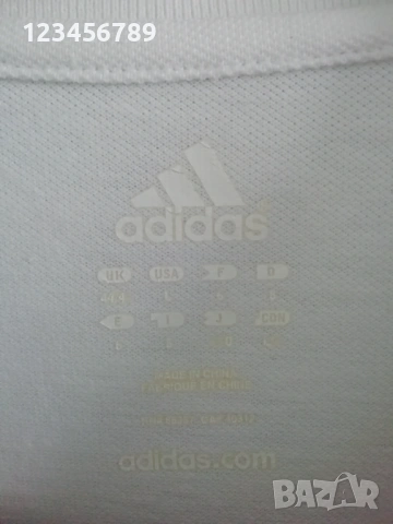 Bayern Munich Adidas Polo нова с етикет ретро оригинална бяла тениска поло с яка Байерн Мюнхен , снимка 7 - Тениски - 51528341