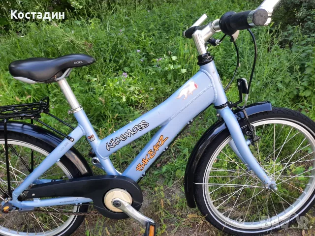 Детски велосипед. Kildemoes  Bikerz.  Алуминиев  20 цола гуми,3 скорости., снимка 3 - Велосипеди - 55609037