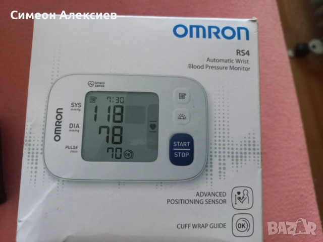 Omron RS4 апарат за кръвно налягане, снимка 4 - Други стоки за дома - 54703495