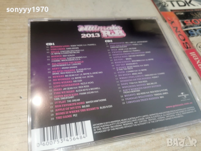 ULTIMATE R&B 2013 X2CD NEW 0506261517H2E6R, снимка 6 - CD дискове - 54791288