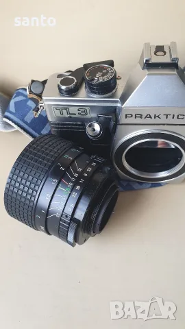 Ретро фотоапарат Praktica LTL 3 с обектив Hoya 28-50mm, снимка 7 - Фотоапарати - 55354305