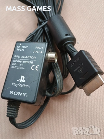 RF Adaptor PS3, PS2, PS1, снимка 2 - PlayStation конзоли - 54893483