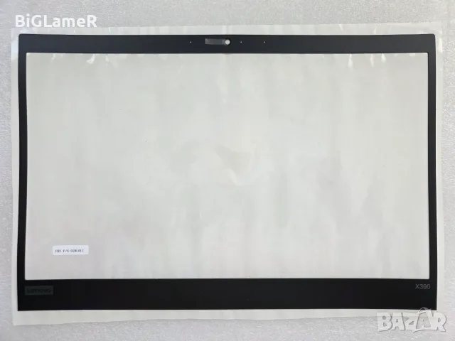 Lenovo X390 LCD Bezel foil
