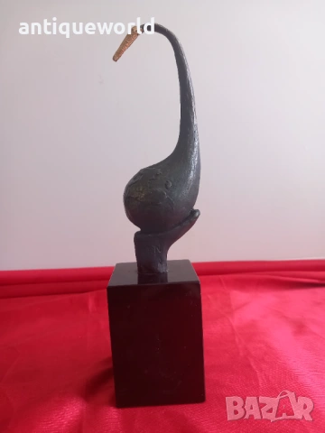 Авторска Бронзова Пластика "Птица" Статуетка. Подписана