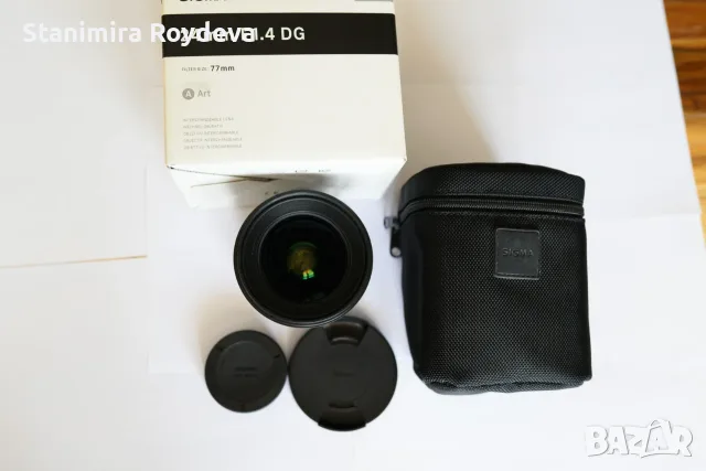 Продавам Sigma 24mm f/1.4 DG HSM Art за Nikon F, снимка 2 - Обективи и филтри - 55361699