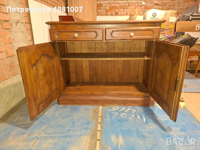 Масивен дъбов скрин / бюфет в стил French Provincial (Масивно дърво), снимка 2 - Бюфети - 55417987