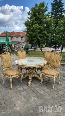 Трапезна маса със 4 броя столове 