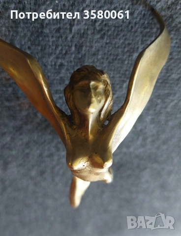 Стара бронзова фигура , снимка 2 - Статуетки - 54462512