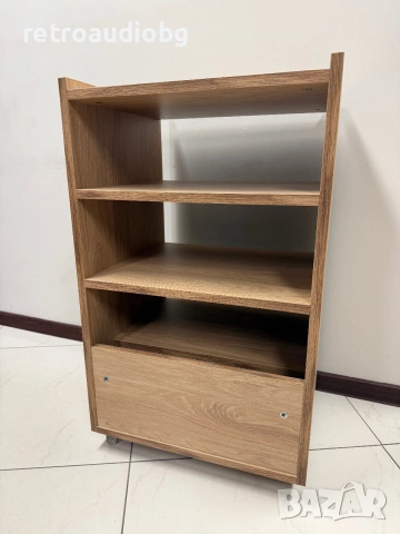 💥HIFI аудио рак шкаф с колелца за 5 компонента💥, снимка 5 - Аудиосистеми - 54977068