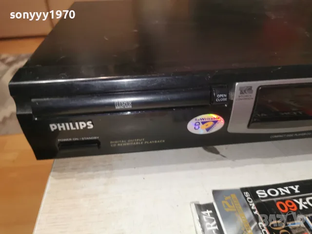 PHILIPS CD 723/20 CD PLAYER ВНОС SWISS 1508262348L4, снимка 9 - Декове - 55675995
