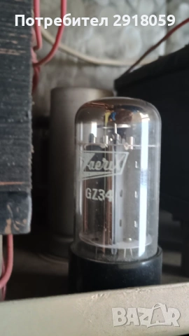 Лампов усивател 2 x EL34, GZ34, ECC81, снимка 5 - Ресийвъри, усилватели, смесителни пултове - 54189332