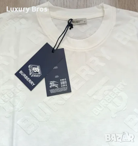 Мъжки тениски Burberry, снимка 4 - Тениски - 55624970