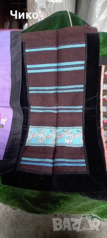 3бр женски кадифяни престилки, снимка 3 - Антикварни и старинни предмети - 54067992