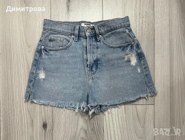 Denim къси панталонки