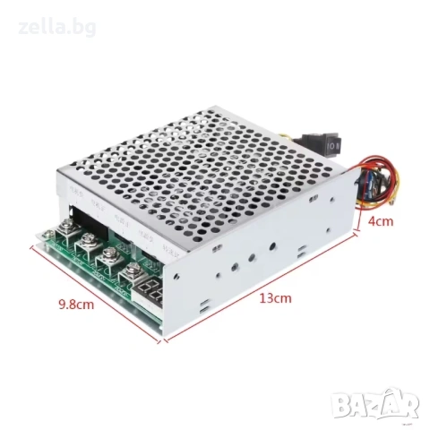 Дигитален PWM контролер 60A/100A, 12V-55V за DC мотор и HHO генератор 10113, снимка 16 - Друга електроника - 54657880